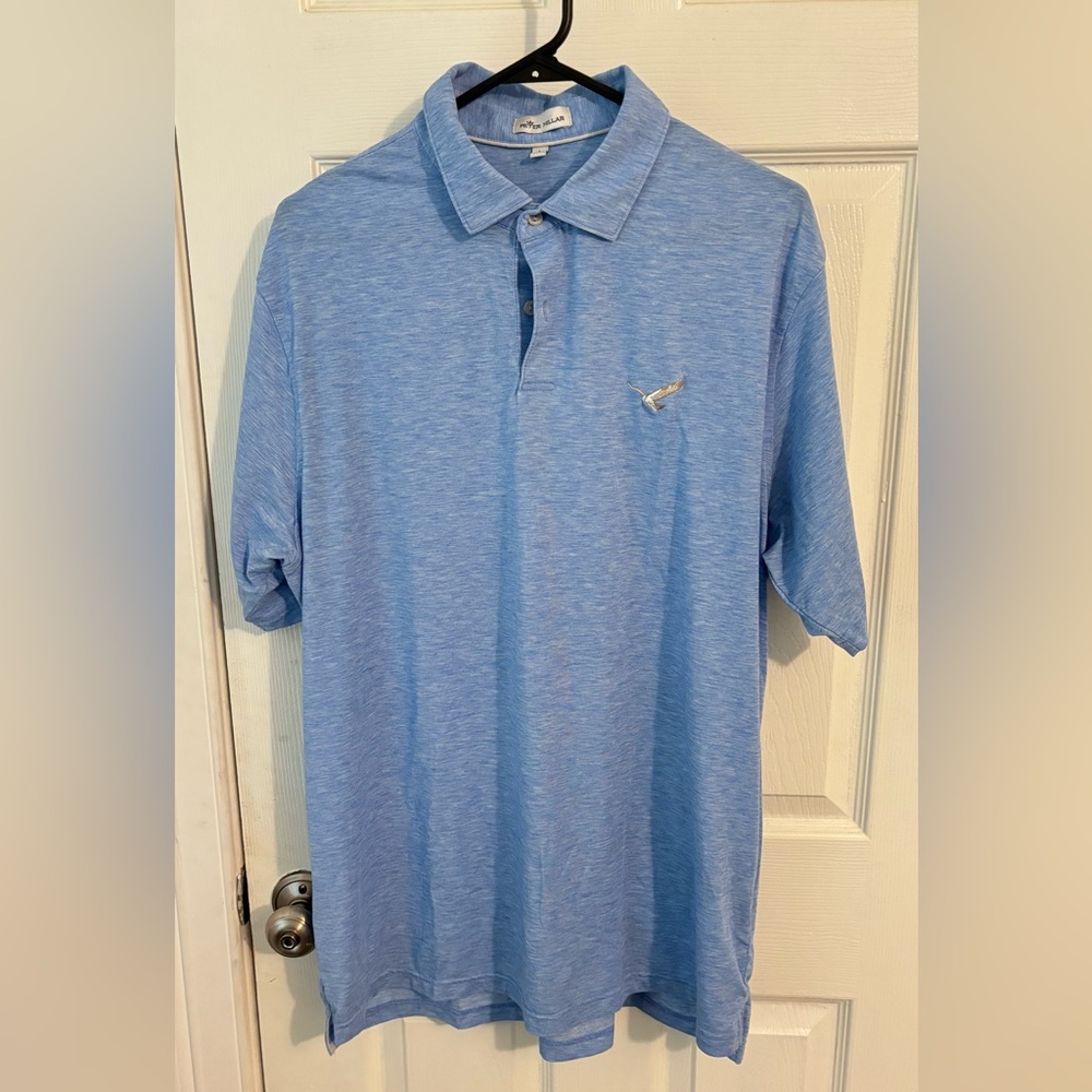 Peter Millar Men's Blue Polo Shirt